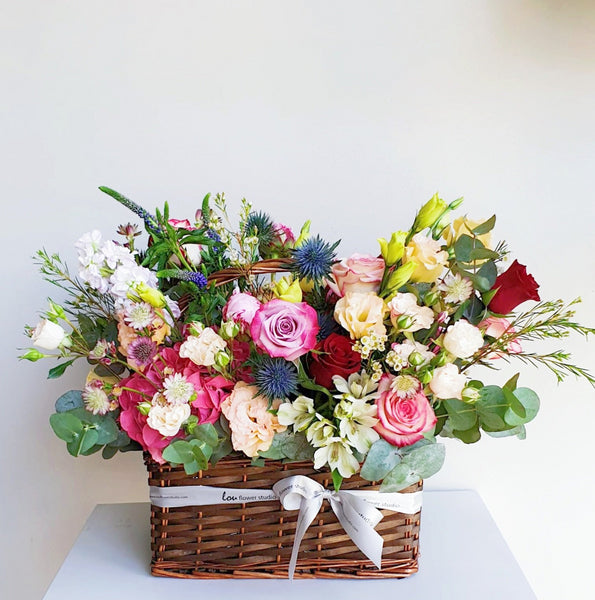 Oversized Garden Basket - Lou Flower Studio